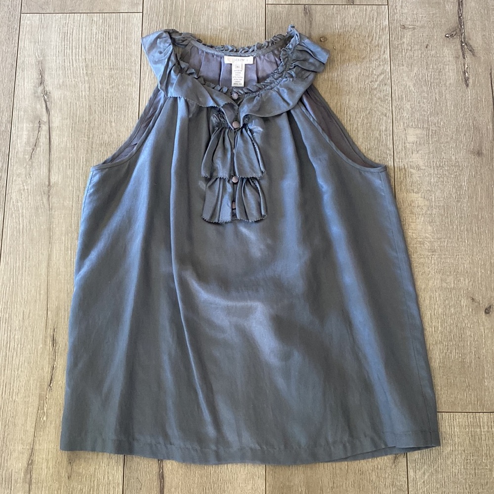 J.Crew Ruffle Tank - Picture 3 of 3
